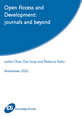 Open Access and Development - journals and beyond publication cover Open Access and Development - journals and beyond publication cover